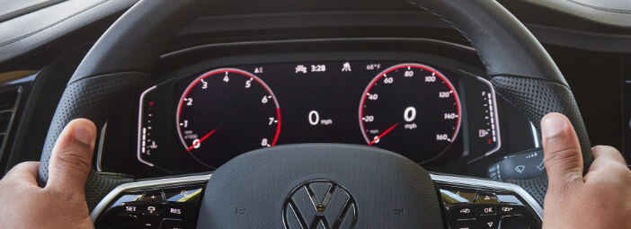 Digital cockpit in 2023 Volkswagen Jetta GLI