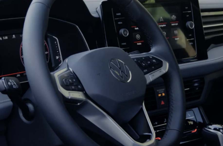 Leather Multi-Function Steering Wheel