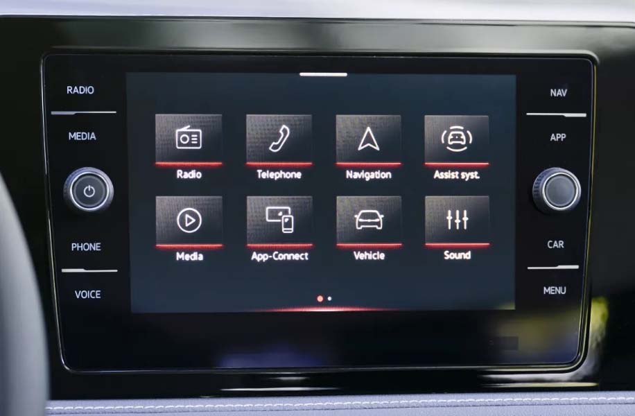 Available Wireless Apple CarPlay® and Android Auto™