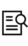 Document with magnifying glass icon