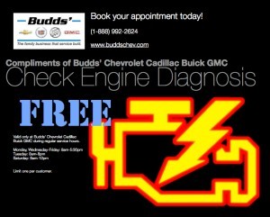 free check engine coupon